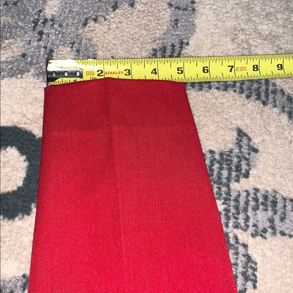 Banana Republic Red Sloan Pants great condition - Picture 10 of 13